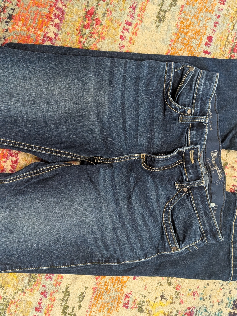 Women's Wrangler Q-Baby Riding Jean Dark Wash